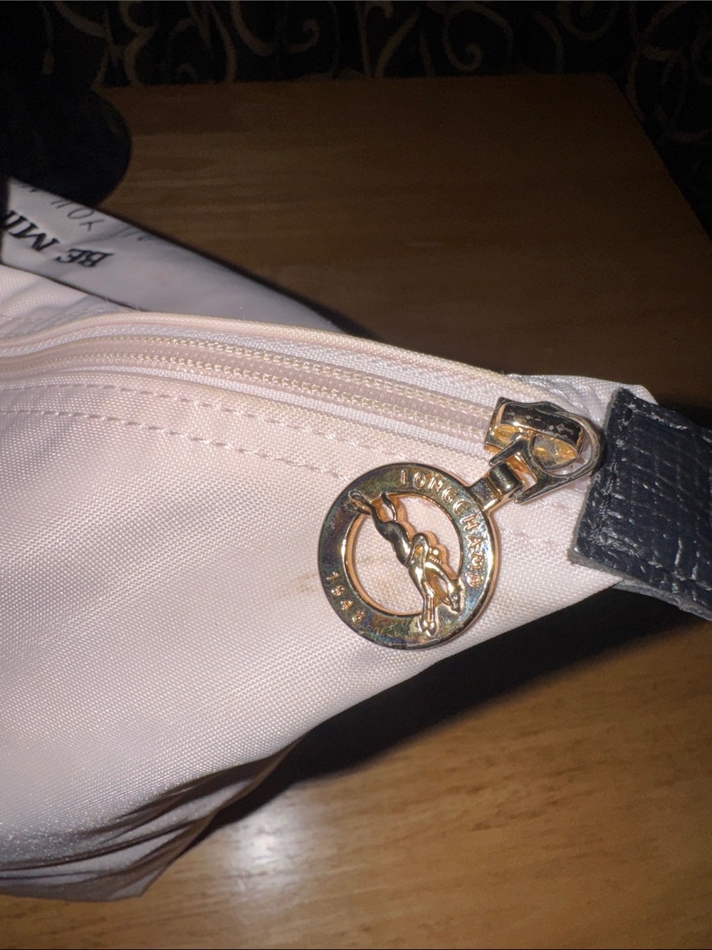 Longchamp Le Pliage RARE St. Valentine Limited Edition Checklist Tote Bag - Picture 6 of 12